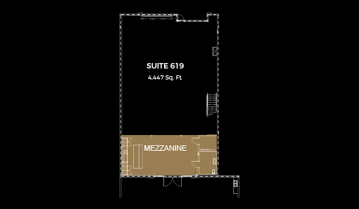 Suite 619 layout